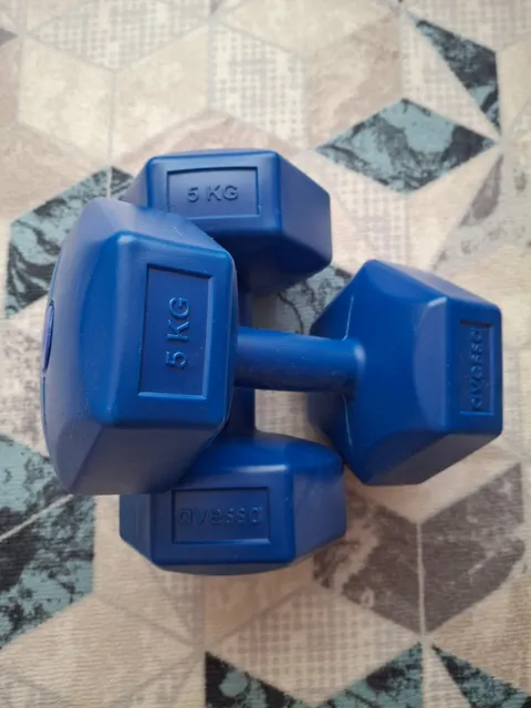 Avessa 5 kg dambıl mavi