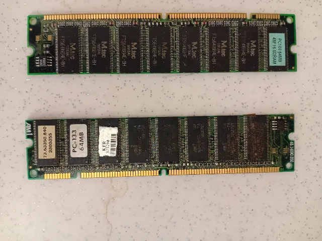 PC 133 ve PC 100 RAM'ler